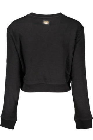 Cavalli Class Black Cotton Women Sweater