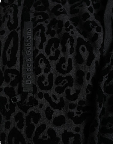Dolce & Gabbana Elegant Leopard Joggers for Men