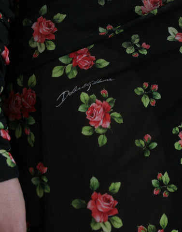 Dolce & Gabbana Elegant Floral Sheath Dress