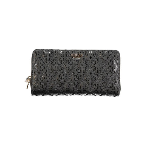 Guess Jeans Black Polyethylene Wallet