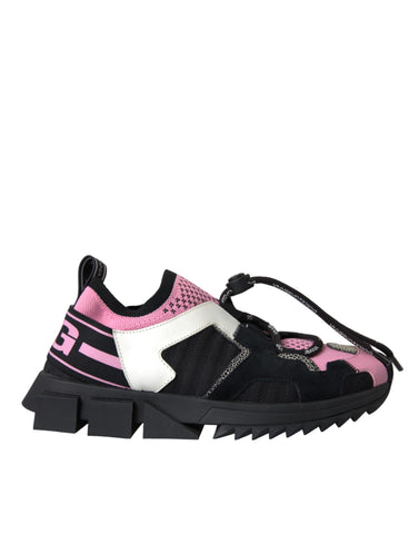 Dolce & Gabbana Multicolor Mesh Sorrento Trekking Sneakers Shoes