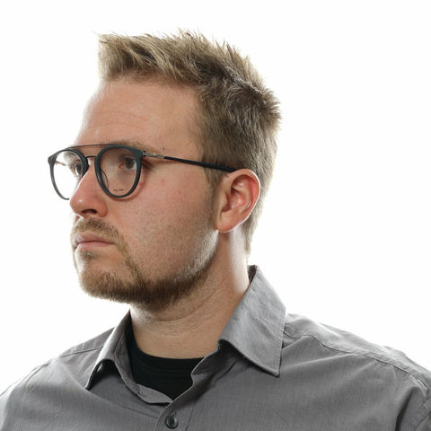Police Gray Men Optical Frames