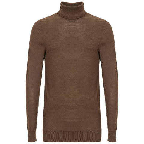 Brioni Brown Cashmere Sweater