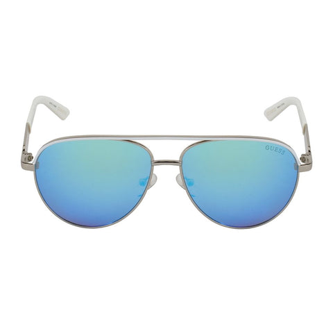 Guess Gray Metal Sunglasses
