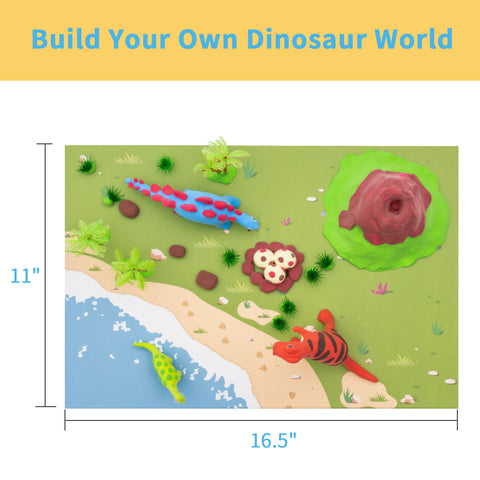 Robotime Robud Dinosaur Air Dry Clay Kit Easy To Modeling Shape Super Soft Non Stick Wonderful Activity For Children Kids Gifts