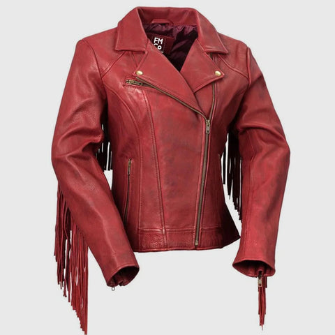 Daisy Womens Fashion Leather Jacket
