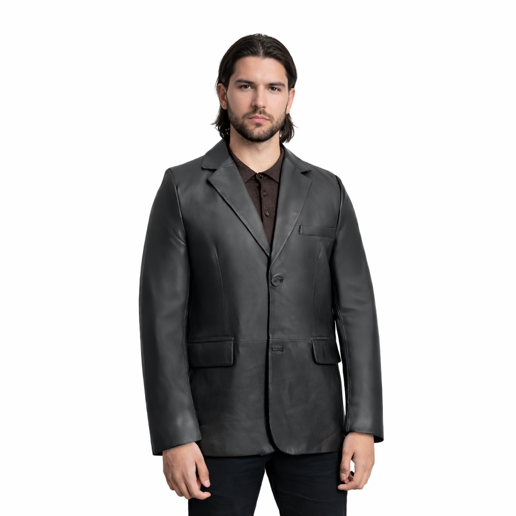Dom Men's Blazer Leather Jacket