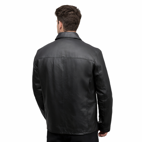 Ethan Men's Lambskin Leather Jacket