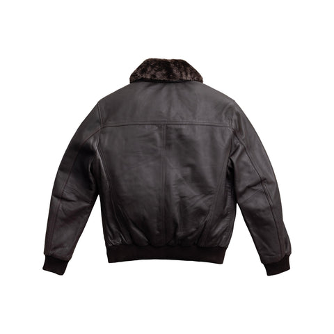 Nicola Men's Bomber Style Leather Jacket