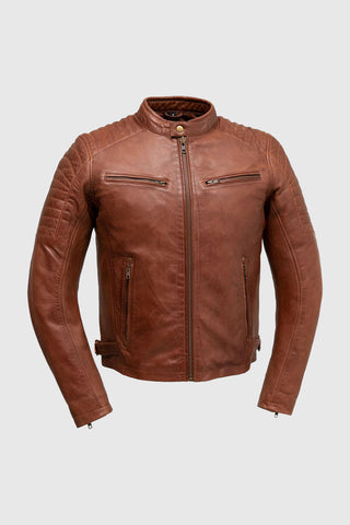 Zack Mens Fashion Leather Jacket
