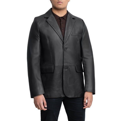 Dom Men's Blazer Leather Jacket