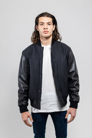 Mens Varsity Bomber Jacket