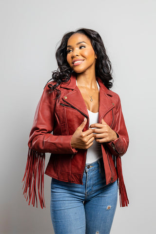 Daisy Womens Leather Jacket