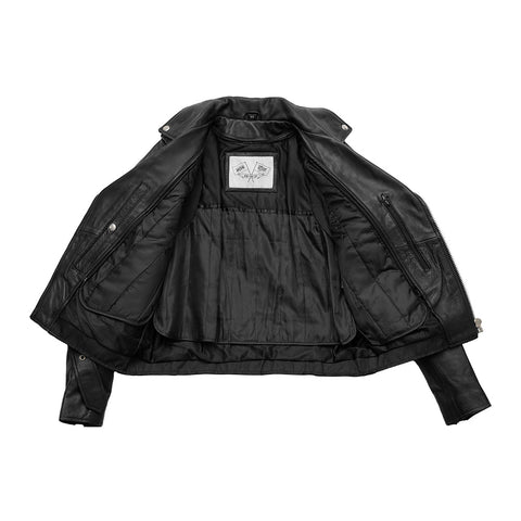Lesley BH & BR Leather Motorcycle Jacket