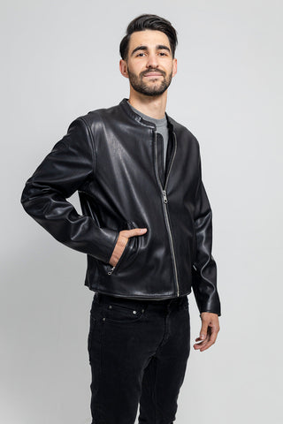 Dillon Men's Vegan Faux Leather Jacket