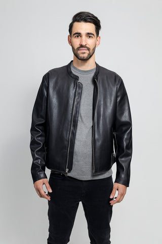 Dillon Men's Vegan Faux Leather Jacket