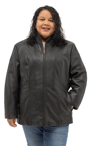 Francine Womens Fashion Leather Jacket