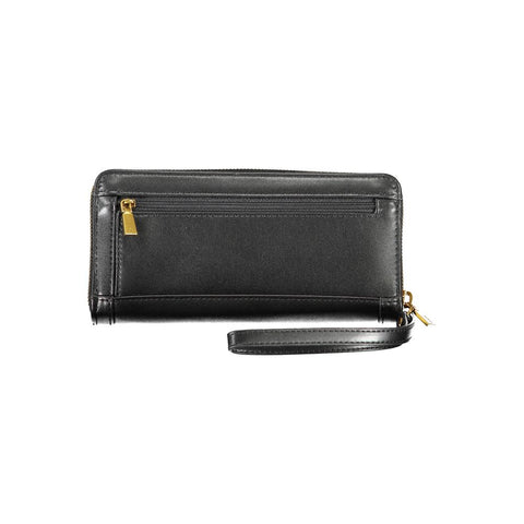Guess Jeans Black Polyethylene Wallet