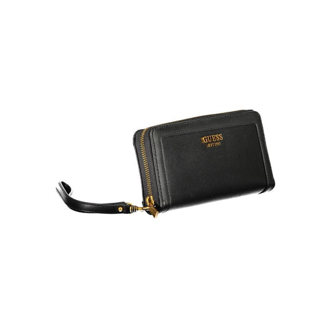 Guess Jeans Black Polyethylene Wallet