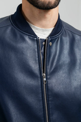 Justin Men's Vegan Faux Leather Jacket
