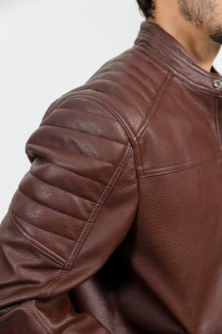 Logan Men's Vegan Faux Leather Jacket
