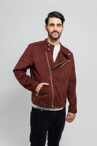 Payton Men's Vegan Faux Suede Jacket