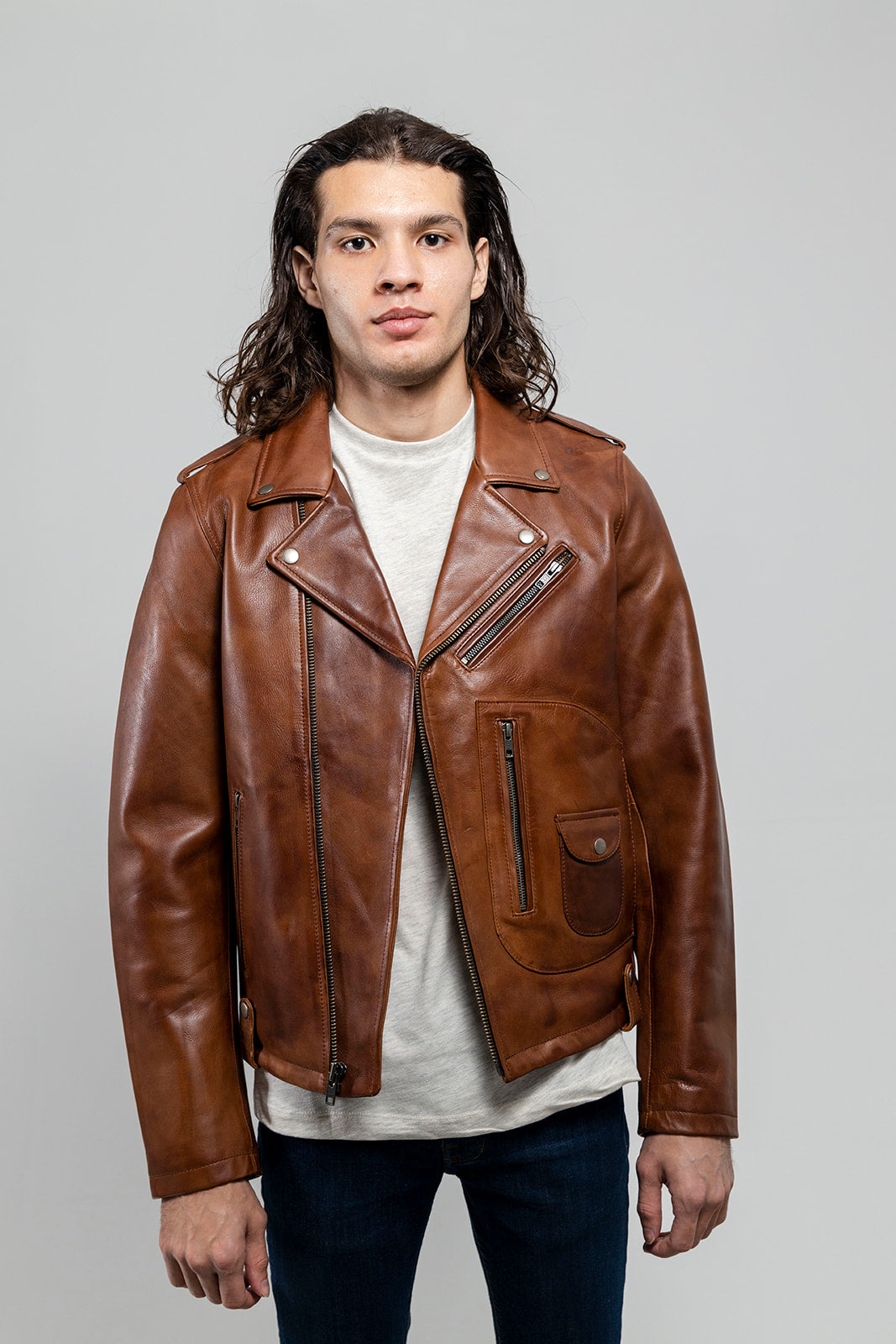 Sid Men's Leather Jacket