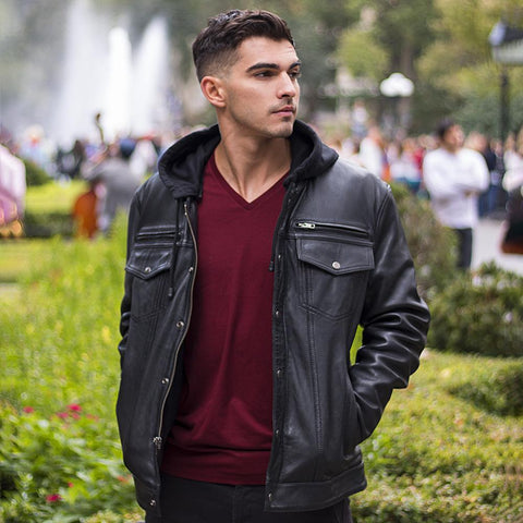 Axel Men's Leather Jacket