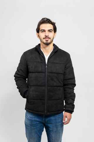 Brady Mens Vegan Faux Suede Jacket