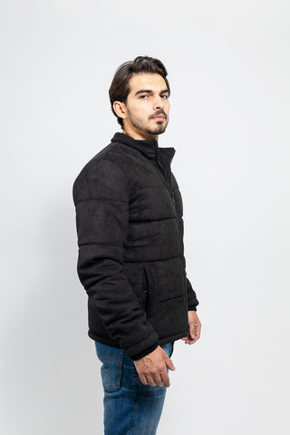 Brady Mens Vegan Faux Suede Jacket