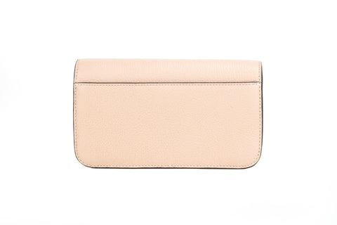 Tory Burch Britten Small Meadowsweet Leather Chain Wallet Crossbody Bag